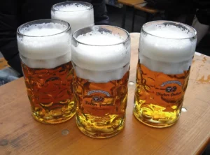 Helles Lager beer