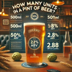 How Many Units in a Pint of Beer